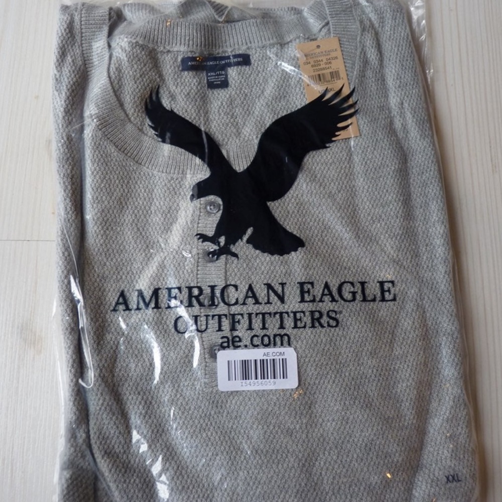 New American Eagle Women’s Pullover Henley Sweater - XXL - Picture 4 of 4